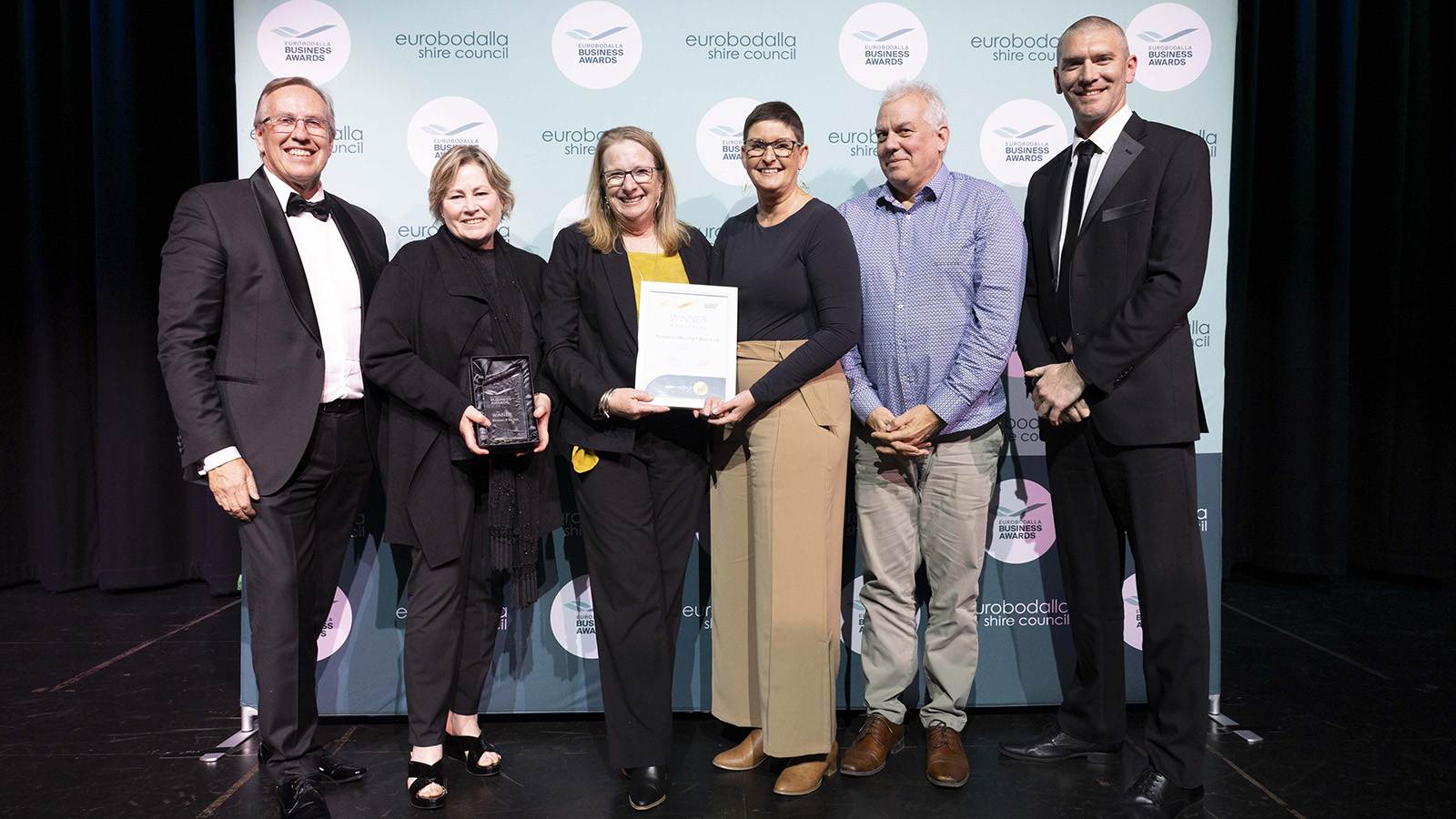 Image Winners of Business of the Year - Narooma Mountain Bike Club